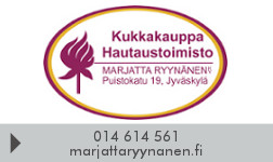 Kukkakauppa ja Hautaustoimisto Marjatta Ryynänen Ky logo